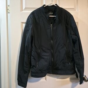 Distillery Apparel Men's Black Bomber Jacket